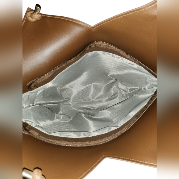 Niche Classic Pattern Shoulder Bag All-Match Elegant Underarm Bag with Scarf - Picture 7 of 8